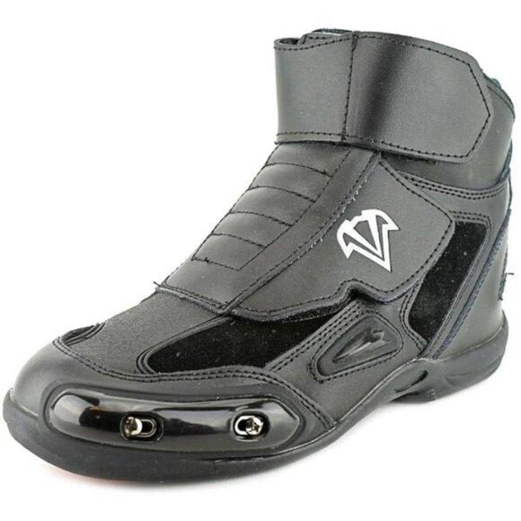 Vega Merge Solid Black Low Motorcycle Boot main image 6